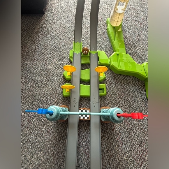 Hot Wheels Mario Kart Circuit Lite Track Set Pls Read - Picture 3 of 8